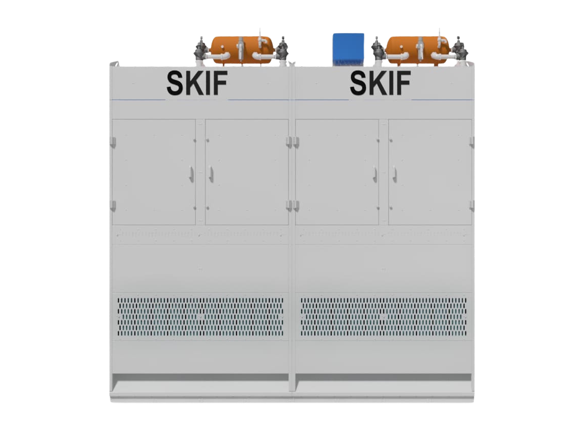 аспірація зон розвантаження пилу , unloading dust extraction system, industrial dust collection system